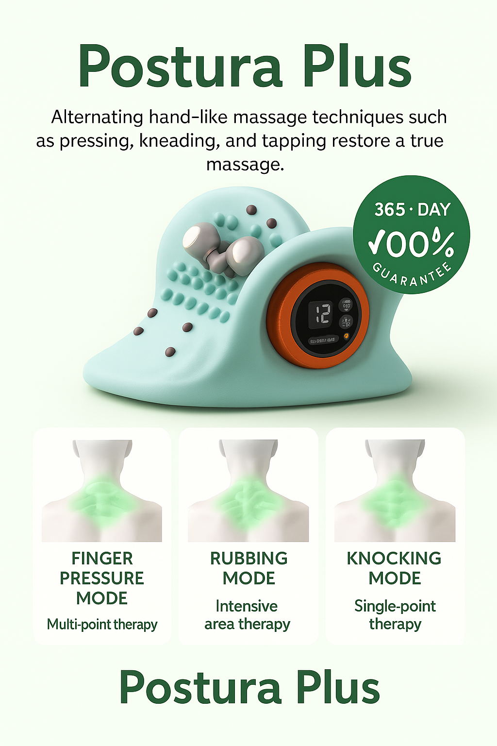 BDEV Postura Plus - The 5-in-1 Neck Massager