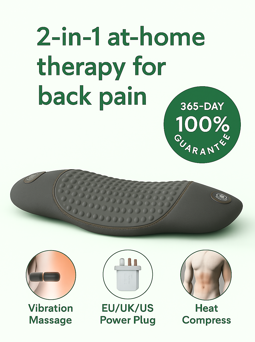 BDEV Postura Back - The 3-in-1 Back Massager