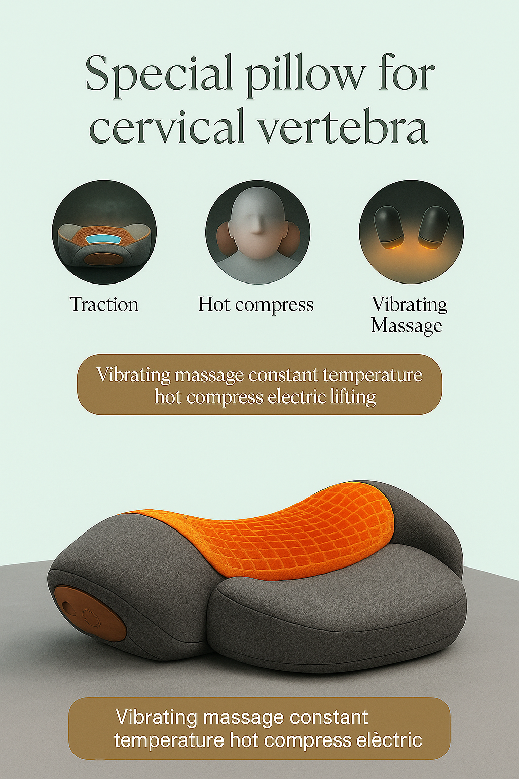 BDEV Postura - The 3 In 1 Neck Massager