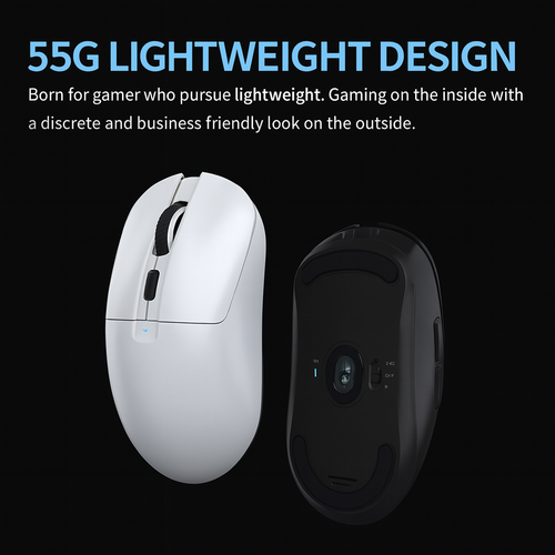 BDEV X1 Gaming Mouse - White