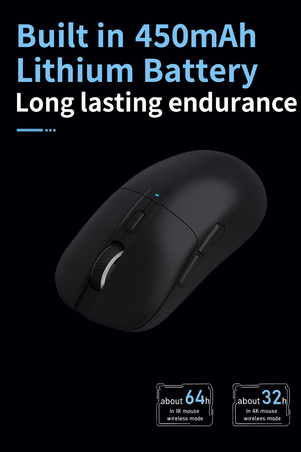 BDEV X1 Gaming Mouse - Black