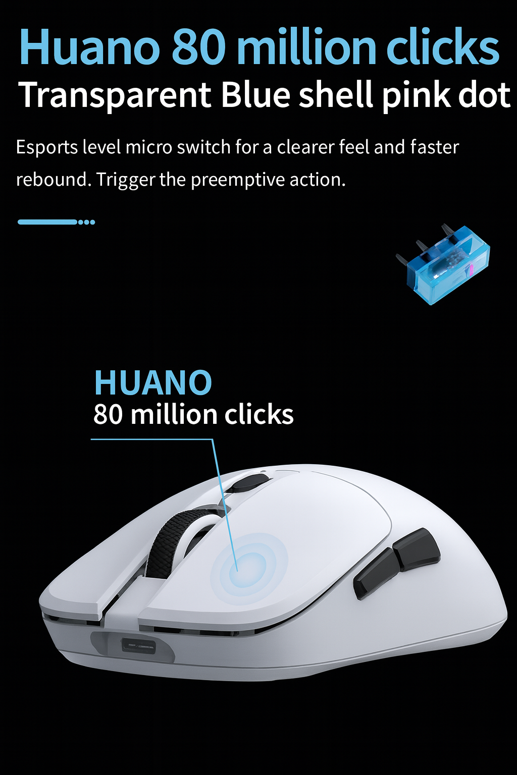 BDEV X1 Gaming Mouse - White
