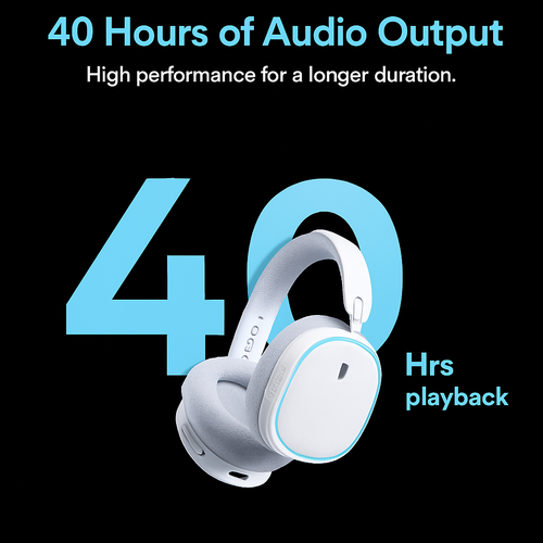 BDEV G80 Pro Wireless Gaming Headset – White