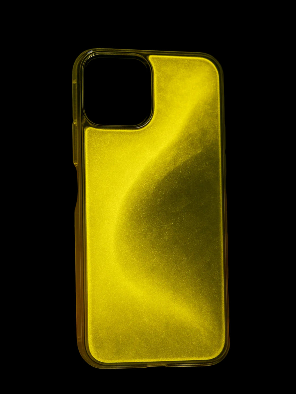 Luminous Quicksand Glow‑in‑the‑Dark Liquid iPhone Case