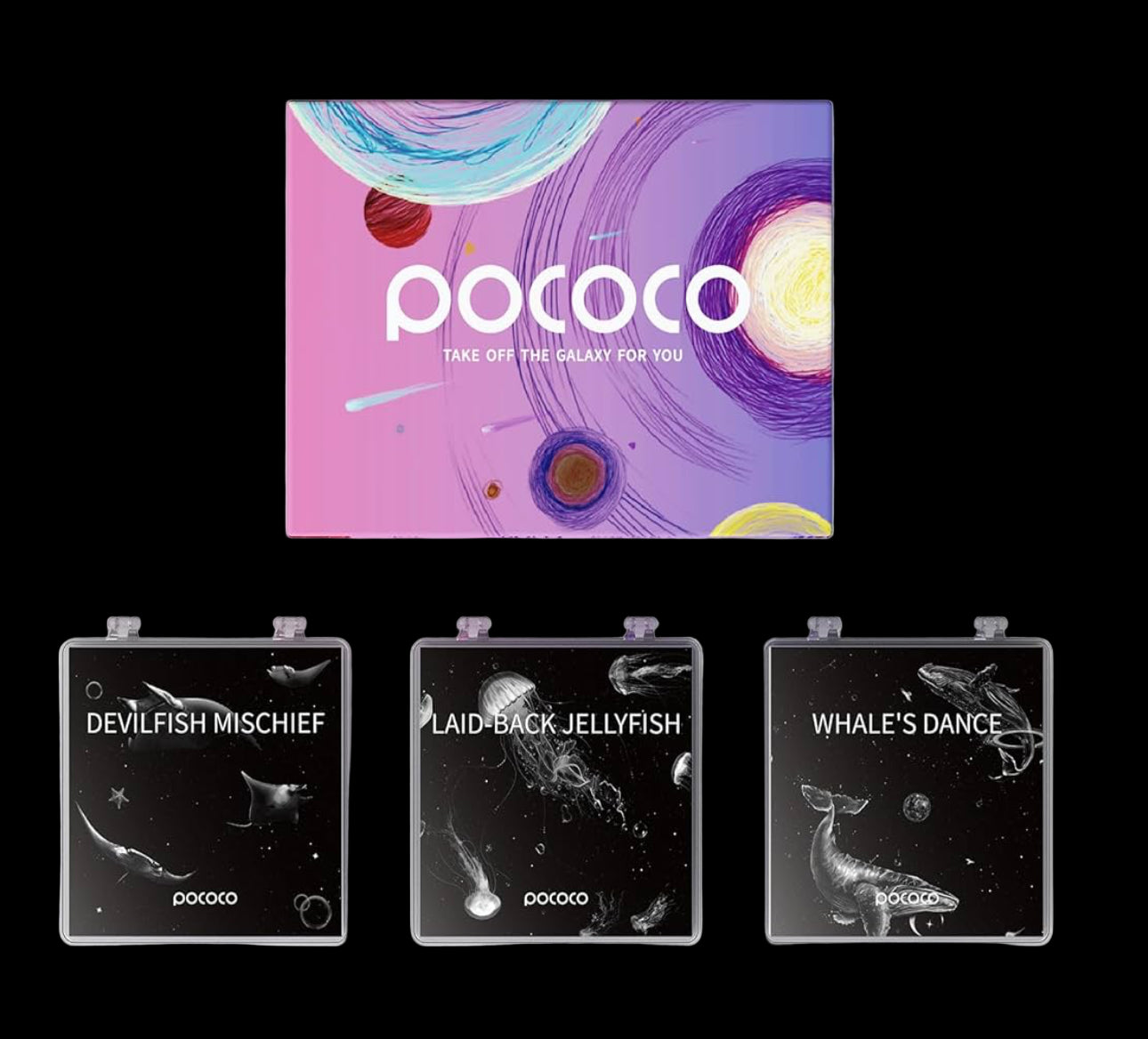 Realistic Discs Deep Sea Marvels - Discs for POCOCO Galaxy Lite Star Projector Home Planetarium, 5k Ultra HD, 3 Pieces (Deep Sea Marvels - 3 Discs without Projector)